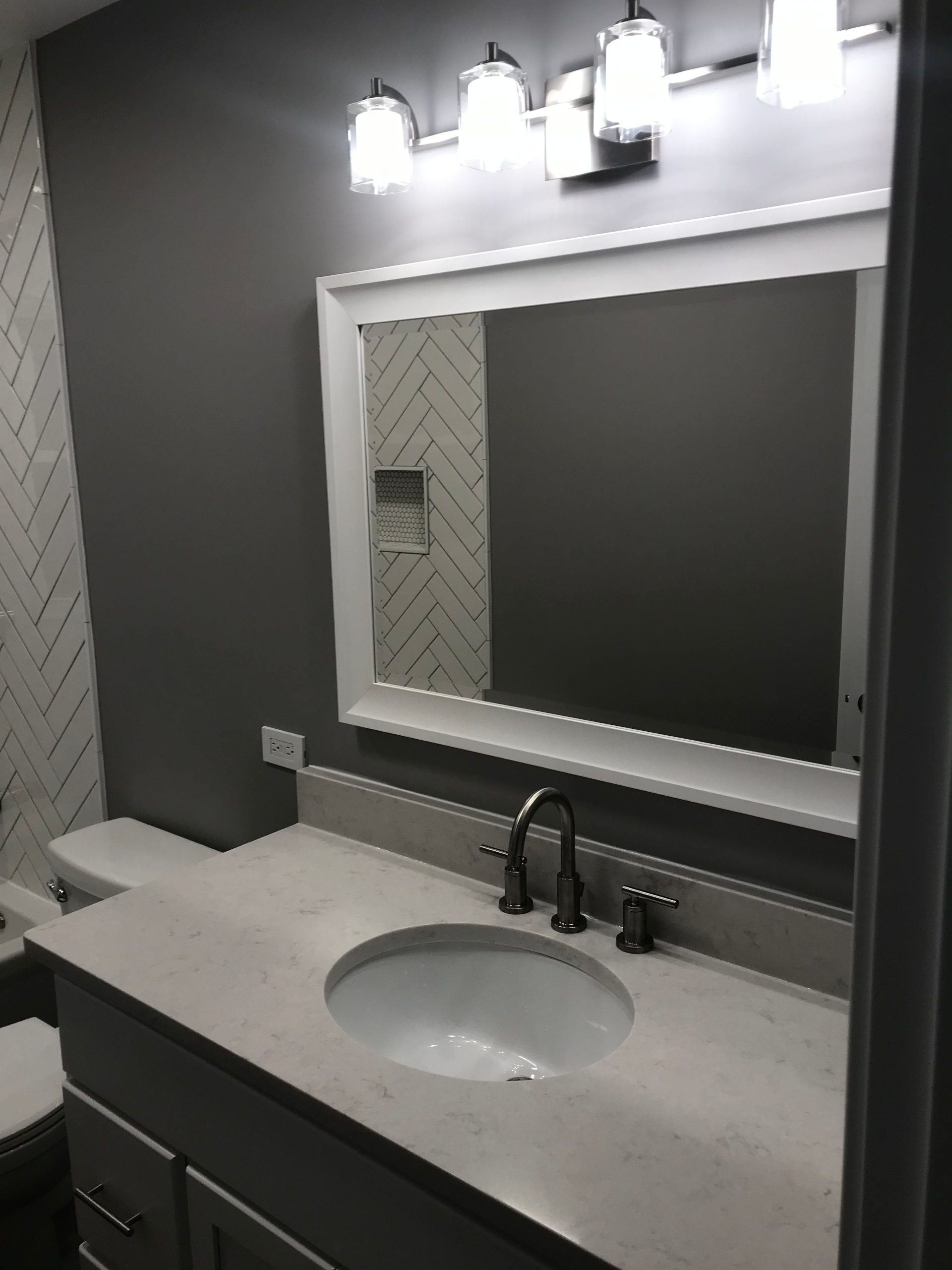 Glen Ellyn Custom Bathroom Remodel