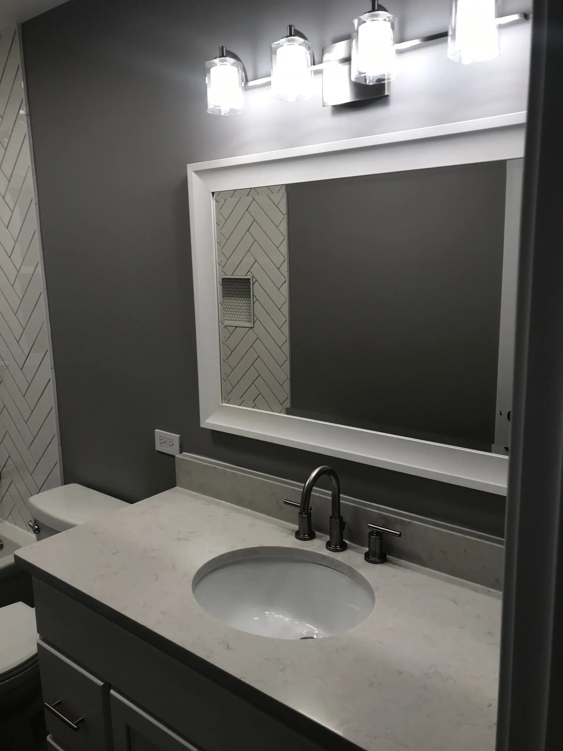 Glen Ellyn Custom Bathroom Remodel
