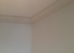 Finish carpentry crown molding